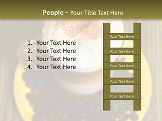 Capucino Breakfast Health PowerPoint Template