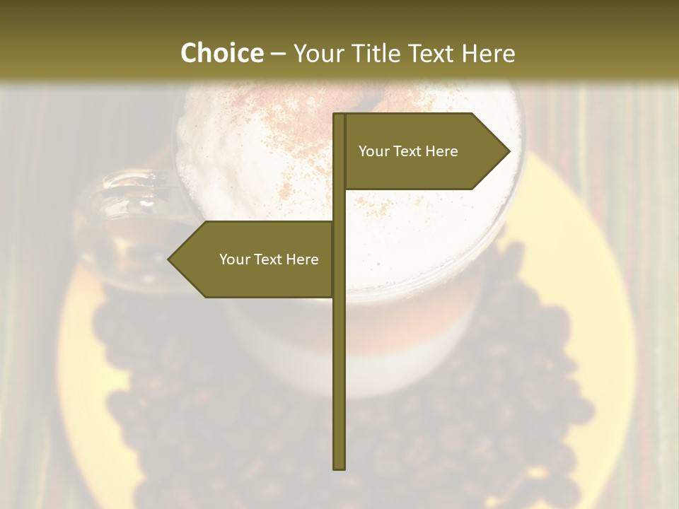 Capucino Breakfast Health PowerPoint Template