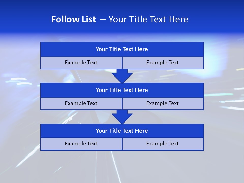 A Car Driving Down A City Street At Night PowerPoint Template
