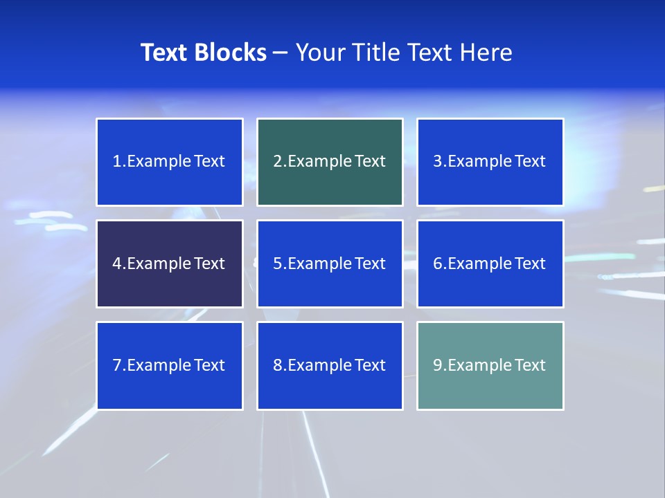 A Car Driving Down A City Street At Night PowerPoint Template