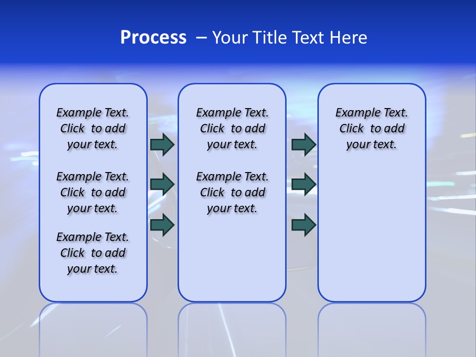 A Car Driving Down A City Street At Night PowerPoint Template