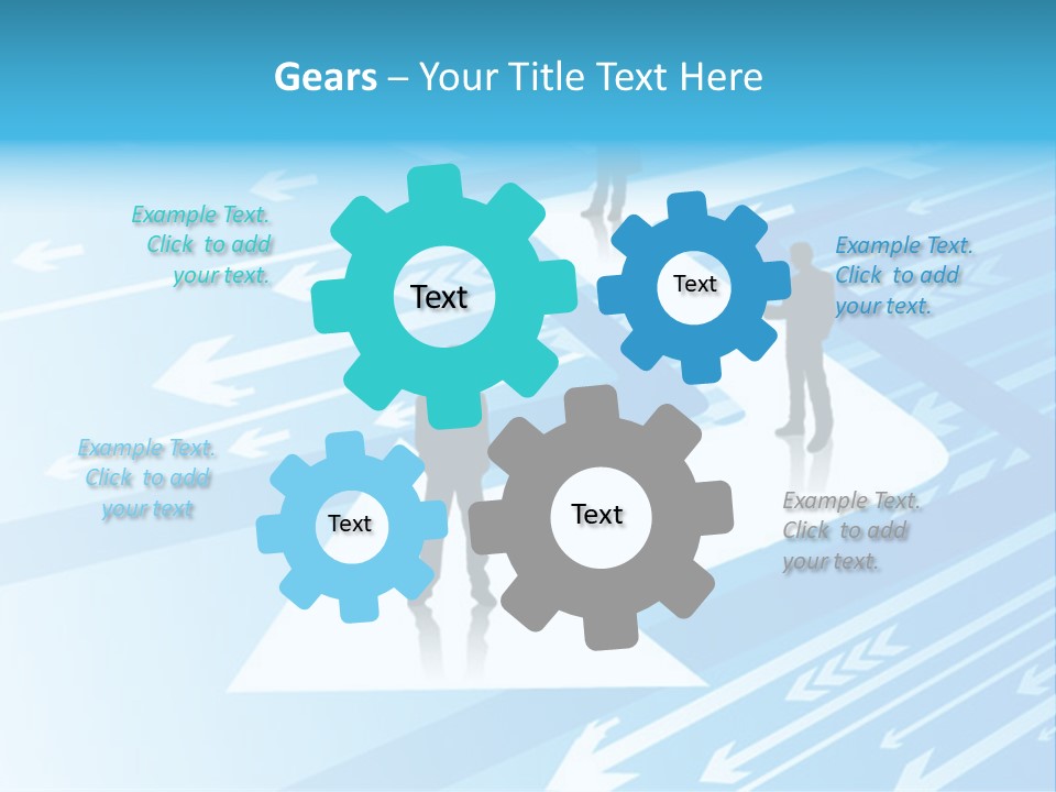 Group Caucasian Homework PowerPoint Template