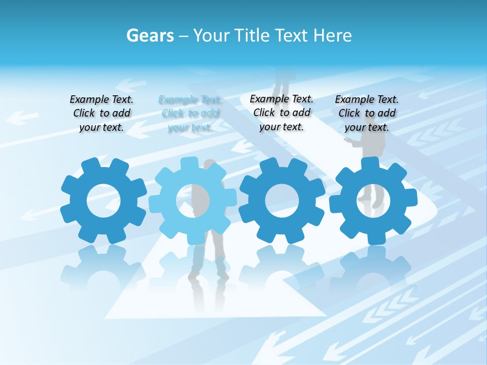 Group Caucasian Homework PowerPoint Template