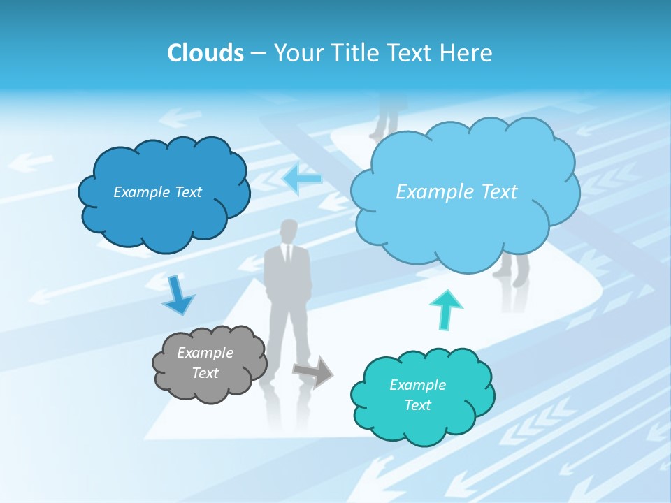 Group Caucasian Homework PowerPoint Template