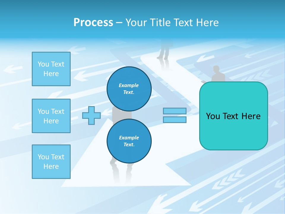 Group Caucasian Homework PowerPoint Template