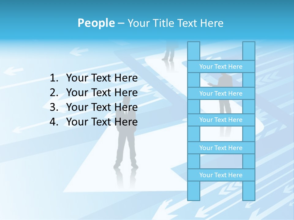 Group Caucasian Homework PowerPoint Template