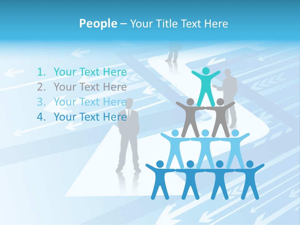 Group Caucasian Homework PowerPoint Template