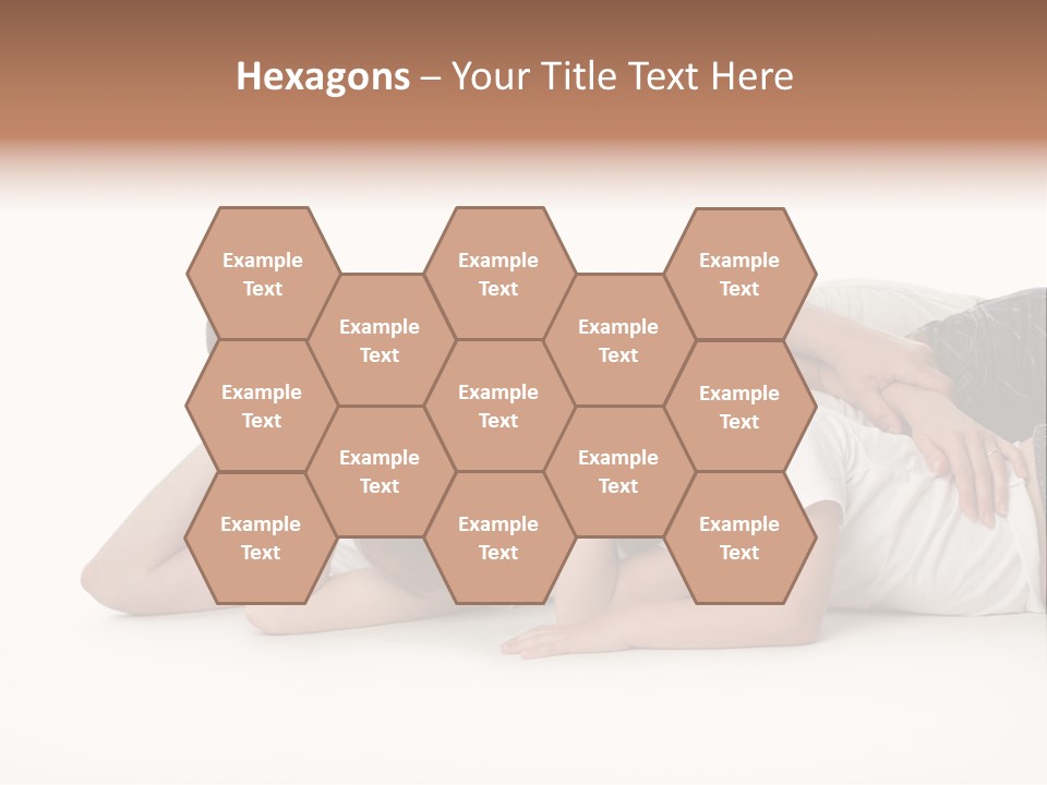 Men Looking Girl PowerPoint Template