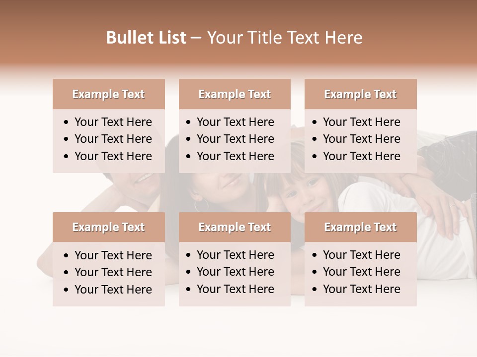 Men Looking Girl PowerPoint Template