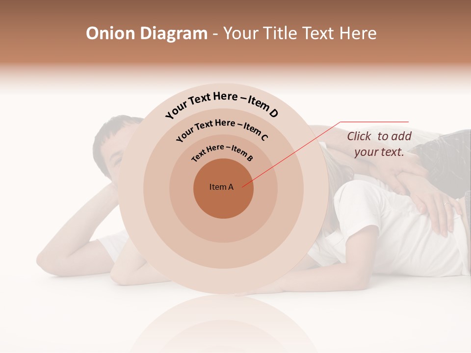 Men Looking Girl PowerPoint Template