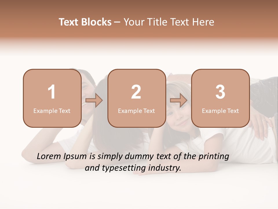 Men Looking Girl PowerPoint Template