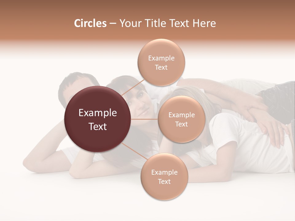 Men Looking Girl PowerPoint Template