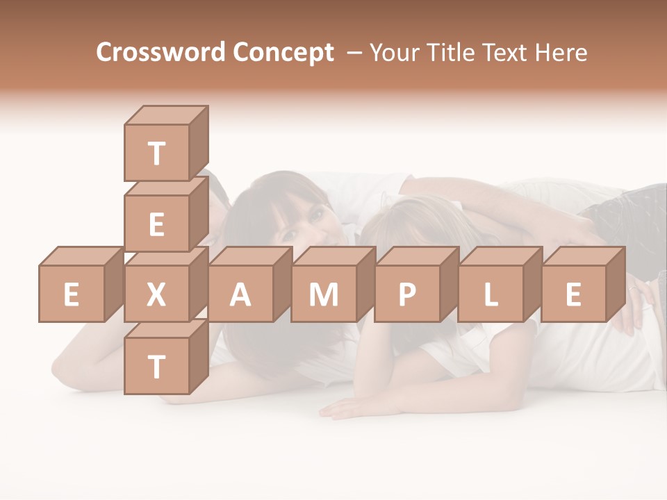 Men Looking Girl PowerPoint Template