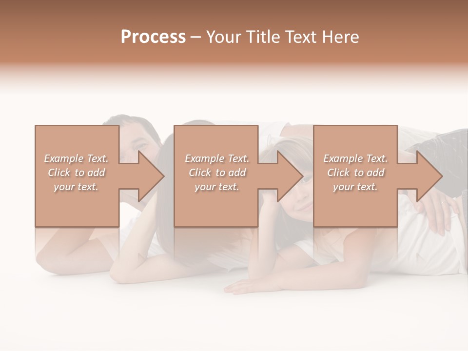 Men Looking Girl PowerPoint Template