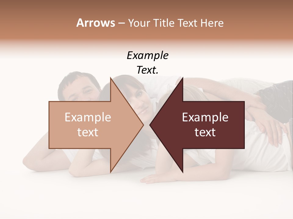 Men Looking Girl PowerPoint Template