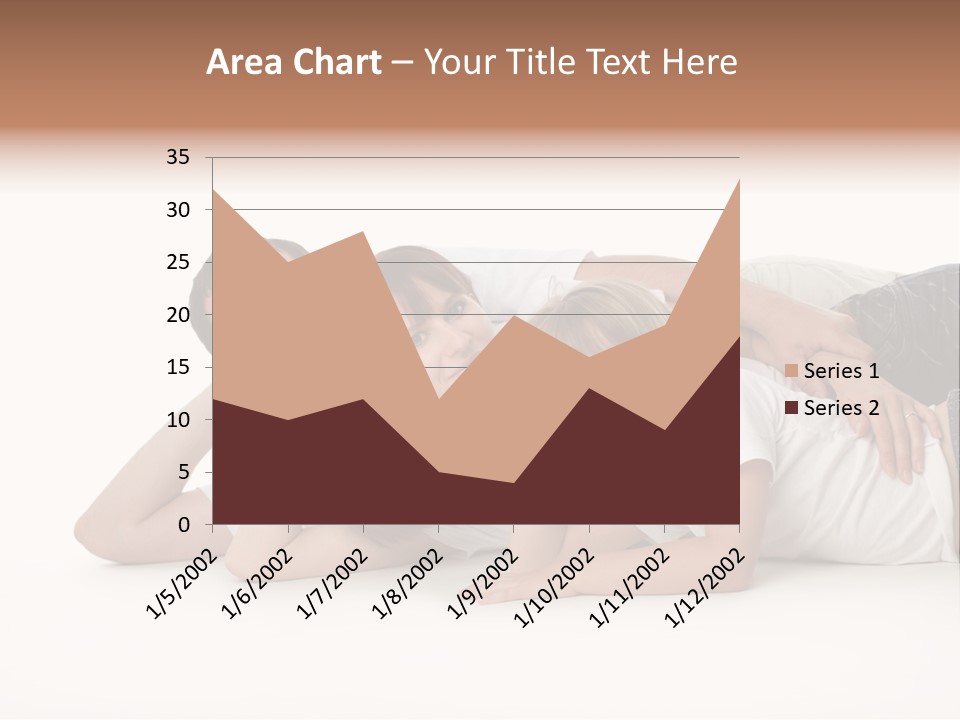 Men Looking Girl PowerPoint Template