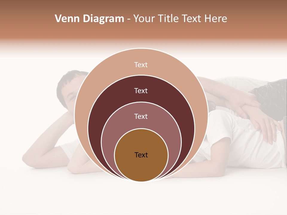 Men Looking Girl PowerPoint Template