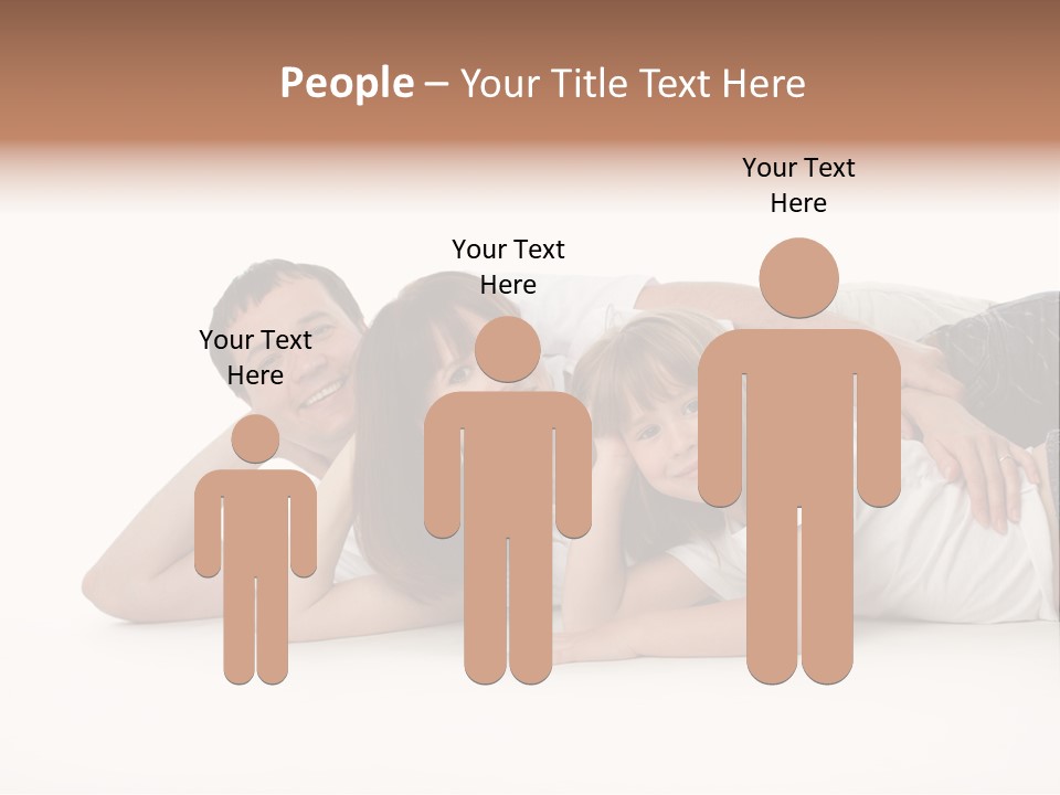 Men Looking Girl PowerPoint Template