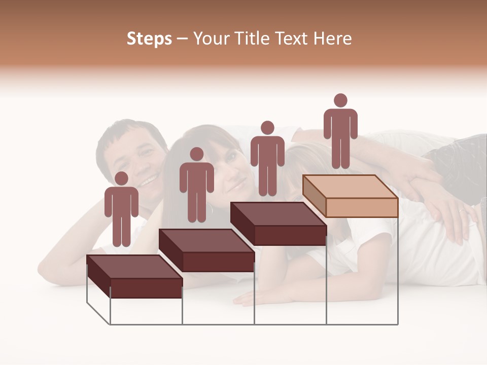 Men Looking Girl PowerPoint Template