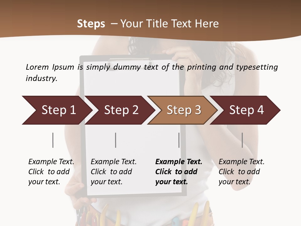 Contractor People Industry PowerPoint Template