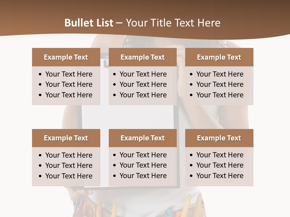 Contractor People Industry PowerPoint Template