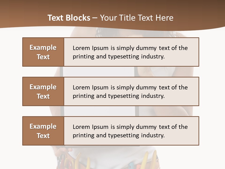 Contractor People Industry PowerPoint Template