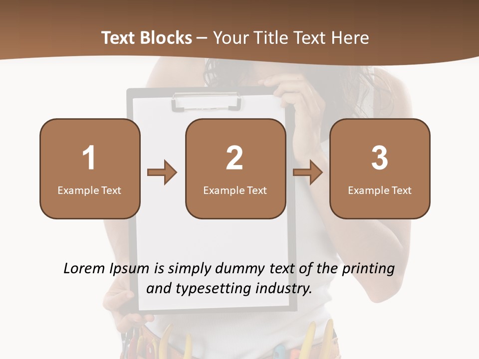 Contractor People Industry PowerPoint Template