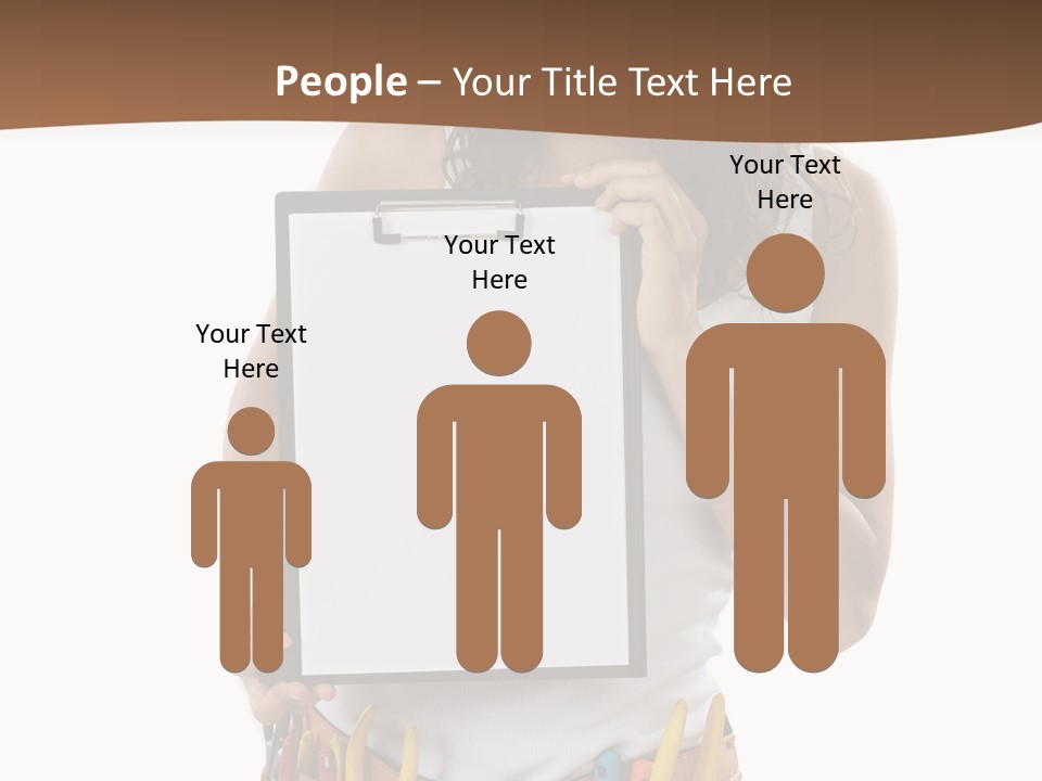 Contractor People Industry PowerPoint Template