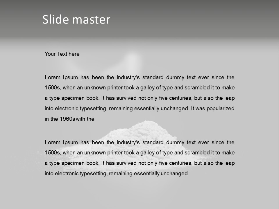 Culinary Clothing Tshirt PowerPoint Template