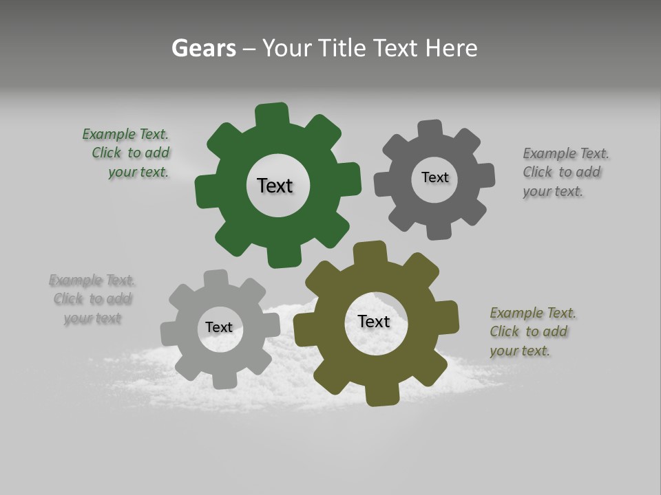 Culinary Clothing Tshirt PowerPoint Template