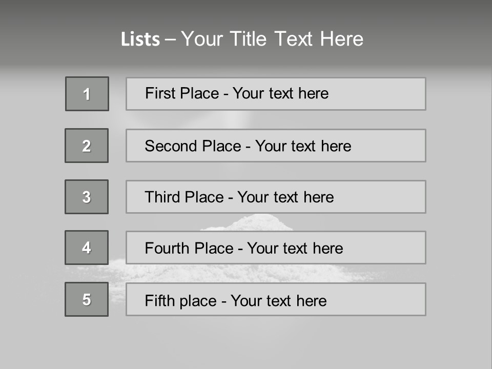 Culinary Clothing Tshirt PowerPoint Template