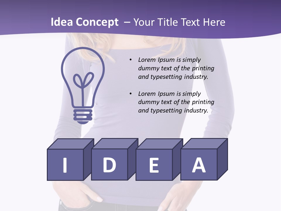 White Style Background PowerPoint Template