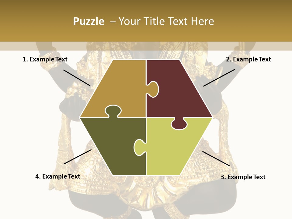 Asia Buddha Statue PowerPoint Template