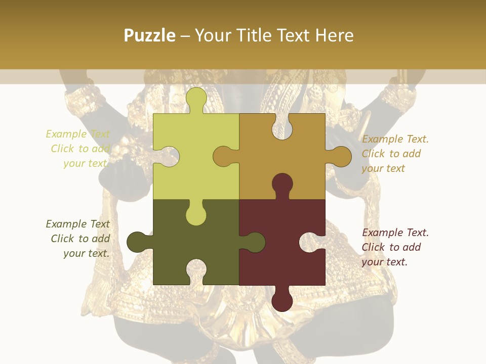 Asia Buddha Statue PowerPoint Template