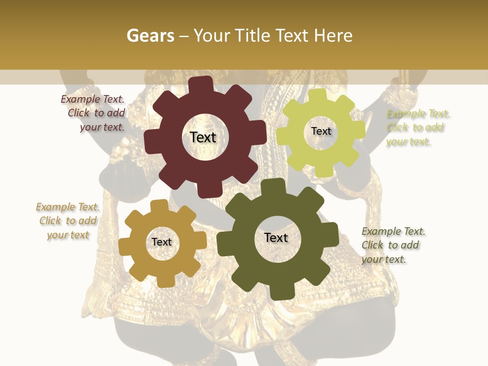 Asia Buddha Statue PowerPoint Template