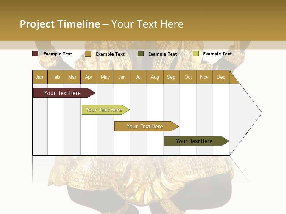 Asia Buddha Statue PowerPoint Template