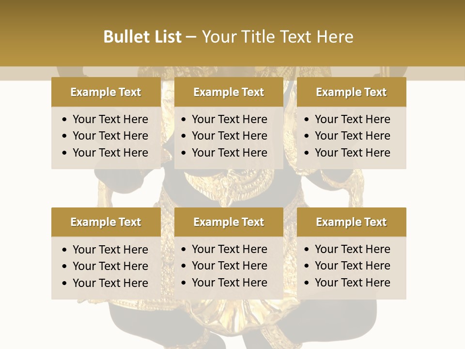 Asia Buddha Statue PowerPoint Template