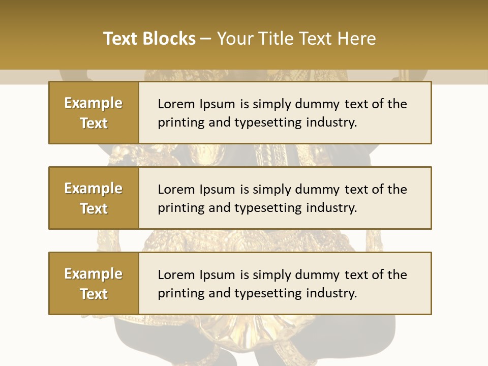 Asia Buddha Statue PowerPoint Template