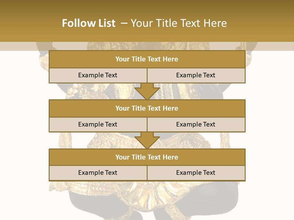 Asia Buddha Statue PowerPoint Template