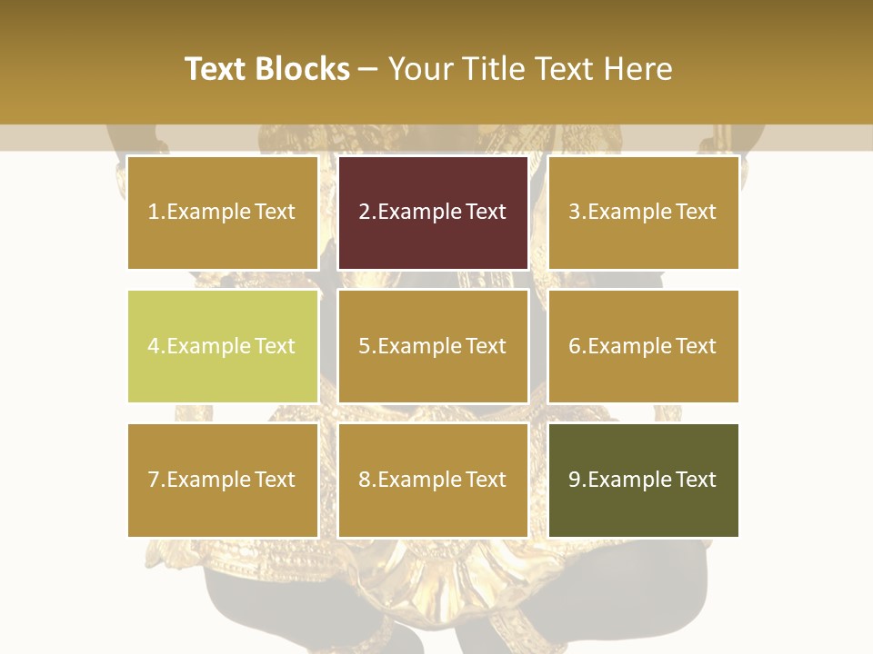 Asia Buddha Statue PowerPoint Template