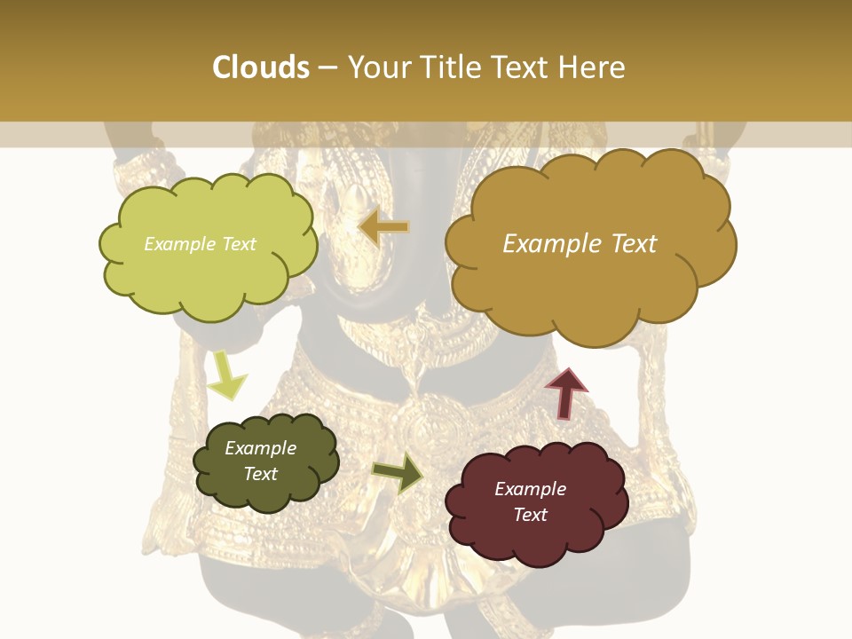 Asia Buddha Statue PowerPoint Template