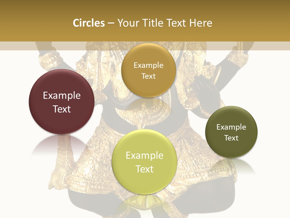 Asia Buddha Statue PowerPoint Template