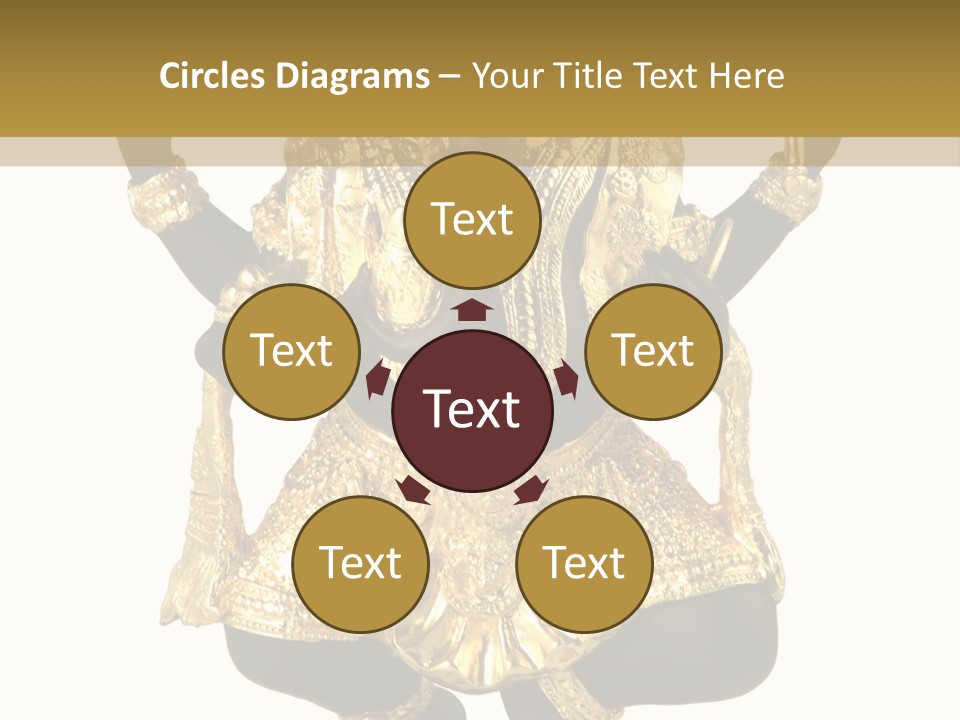 Asia Buddha Statue PowerPoint Template