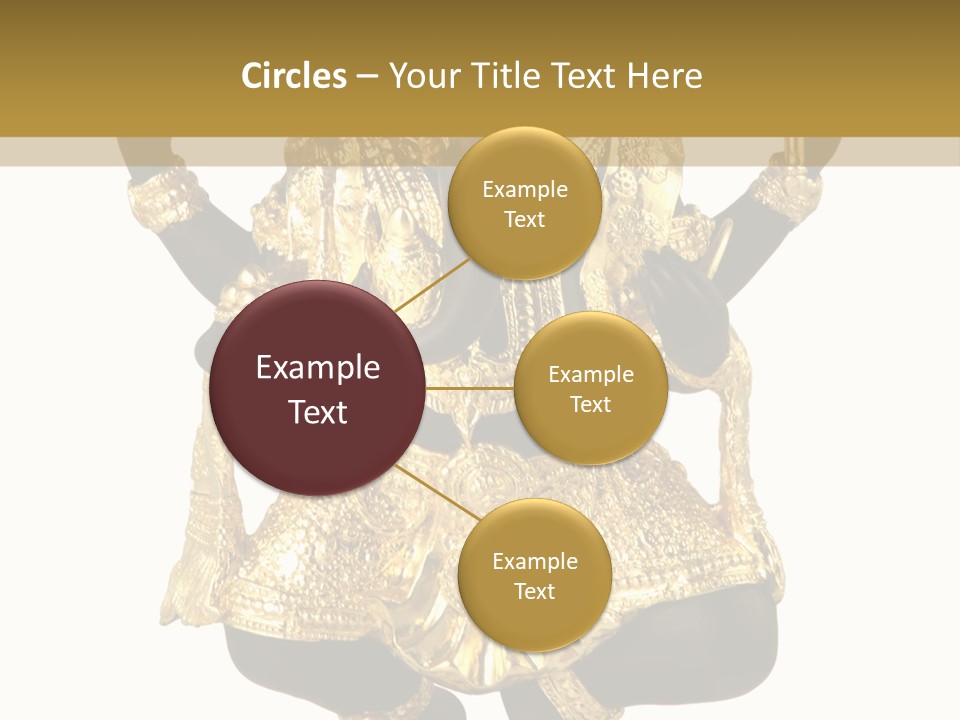 Asia Buddha Statue PowerPoint Template