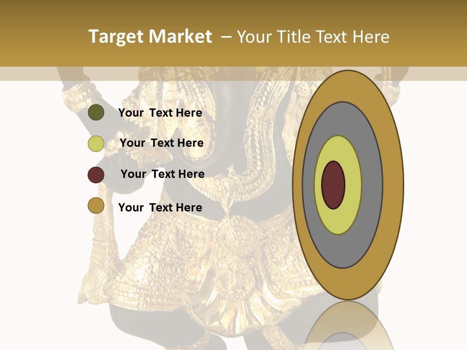 Asia Buddha Statue PowerPoint Template