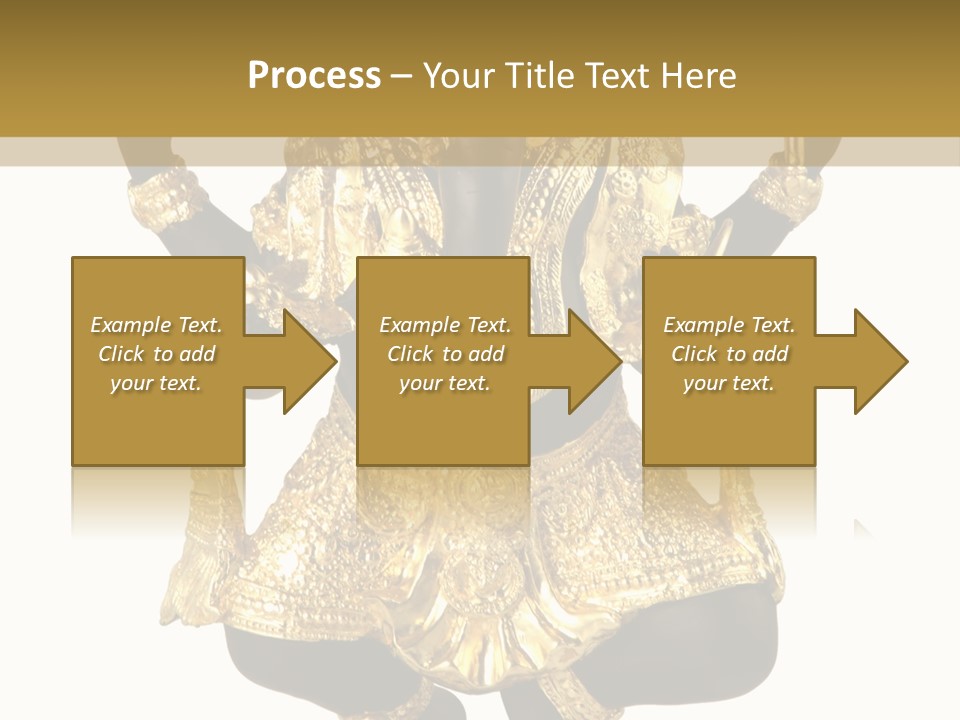 Asia Buddha Statue PowerPoint Template