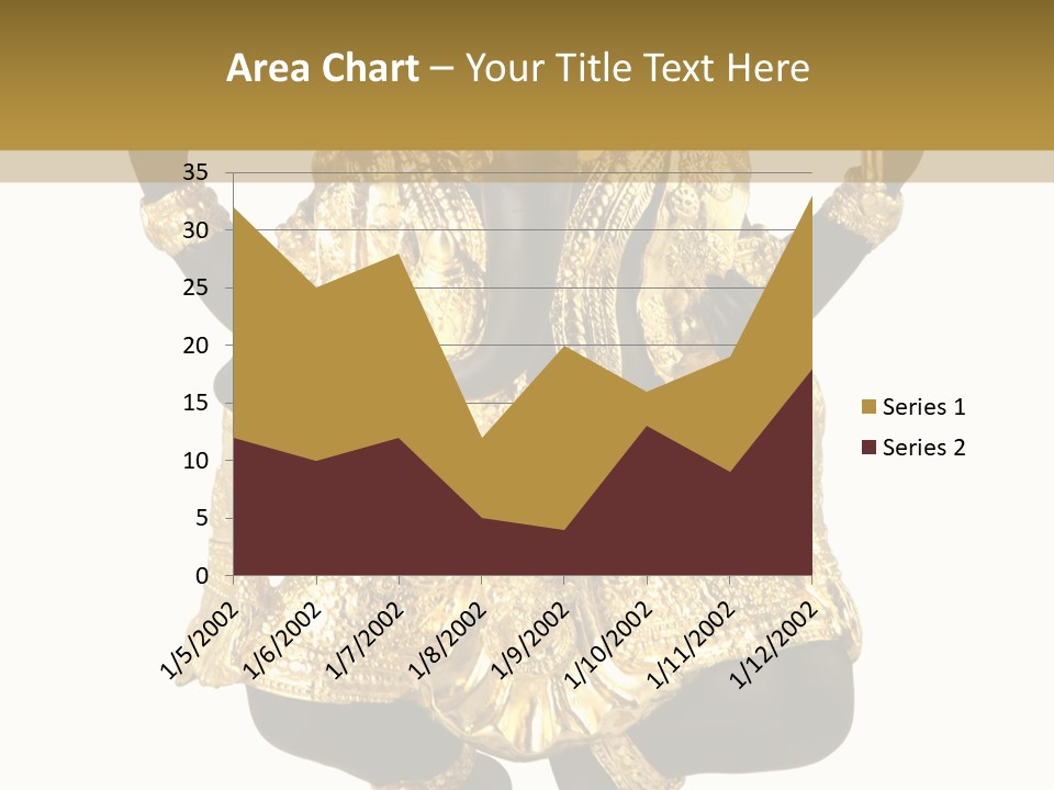 Asia Buddha Statue PowerPoint Template