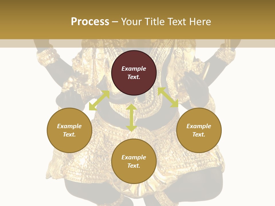 Asia Buddha Statue PowerPoint Template