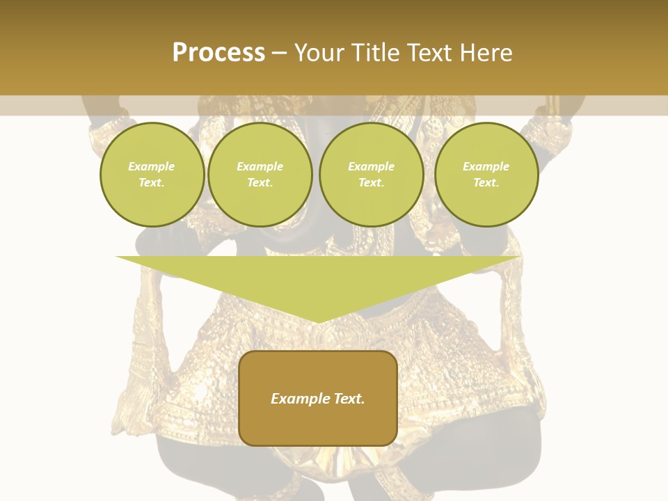 Asia Buddha Statue PowerPoint Template