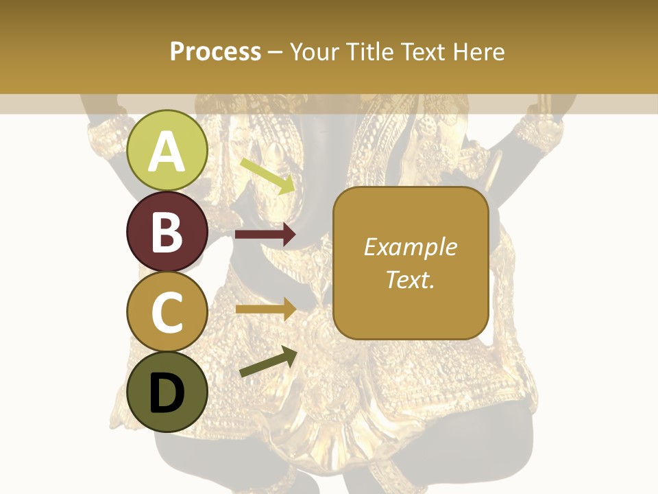 Asia Buddha Statue PowerPoint Template